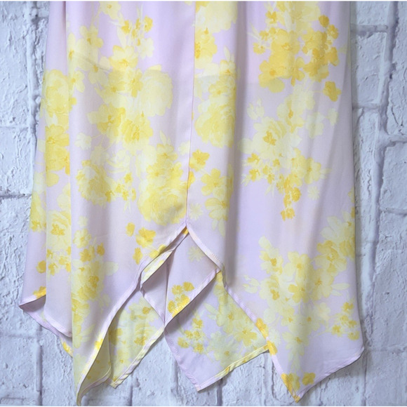 ROW.A Babydoll Empire Waist Asymmetrical MIDI Dress Y2K Core Festival Fairy S - Picture 7 of 12